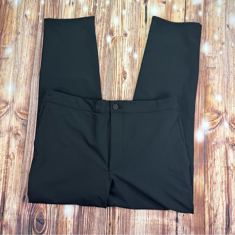 NWT BANANA REPUBLIC SLIM-TAPERED FIT MEN’S PANTS SIZE 31X30 BLACK